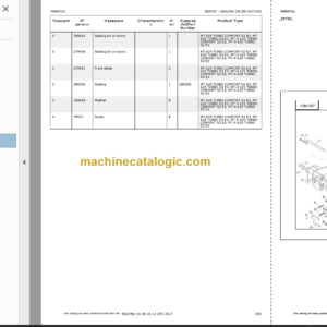 Manitou MT 625 TURBO S2 E3 Genuine Parts Catalogue