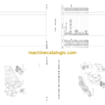 Komatsu A6D125E-GD-5D1 Parts Book
