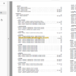 Manitou 160 ATJ E3 Parts Catalogue
