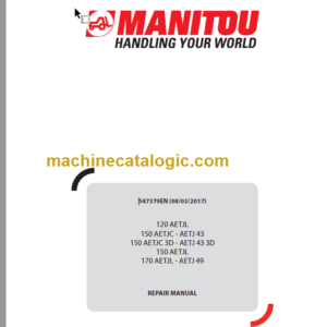 Manitou 120 AETJL REPAIR MANUAL