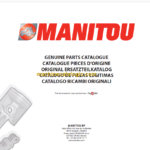 Manitou MT 625 H T ST3B Parts Catalogue
