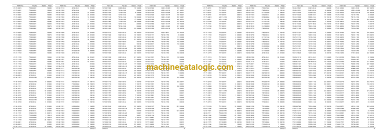 Komatsu D85ESS-2 Bulldozer Parts Catalog