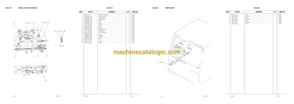 Komatsu HD465-5 Parts Book