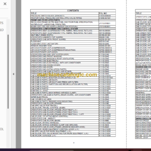 Komatsu PC300LC-8M0 SAA6D114E-3F Parts Book