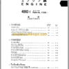 Komatsu D20S-3 D20Q-3 D21S-3 D21Q-3 Bulldozer Parts Book