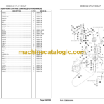 Komatsu D85ESS-2 Bulldozer Parts Catalog