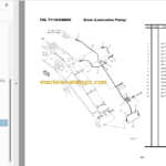 Komatsu PC300LC-8M0 SAA6D114E-3F Parts Book