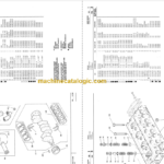 Komatsu Fai 585-595 Spare Parts Book