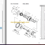 Komatsu PC450LC-7 Hydraulic Excavator Parts Book