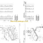 Komatsu Fai 585-595 Spare Parts Book