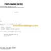 Komatsu 503 Motor Grader Parts Book