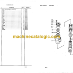 Komatsu PC200-6 Engine S6D102E-1C Parts Catalog