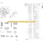 Komatsu FD200 FD220 FD240-5 FD250Z-5 Parts Book