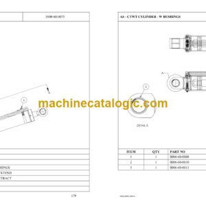 Komatsu K170 Pipelayer Parts Manual