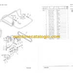 Komatsu FD200 FD220 FD240-5 FD250Z-5 Parts Book