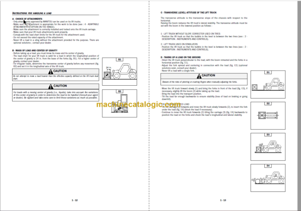 Manitou TMT55 HT XT T3 OPERATOR MANUAL