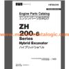 Hitachi Medium Excavator Service and Parts Manual Full PDF SET 2024 - Image 4