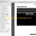 Komatsu Backhoe Loader Shop Manual Full