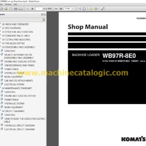 Komatsu Backhoe Loader Shop Manual Full PDF 2024