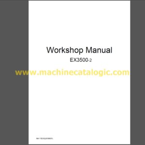 Hitachi EX3500-2 Workshop and Technical Manual PDF