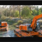 Hitachi Amphibious Excavator Service Manual and Parts Catalog