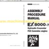 Hitachi EX8000-7 ASSEMBLY PROCEDURE MANUAL