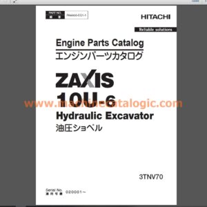 Hitachi ZX10U-6 Engine Parts Catalog (Yanmar 3TNV70)