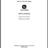John Deere 260 and 270 Skid Steers Parts Catalog
