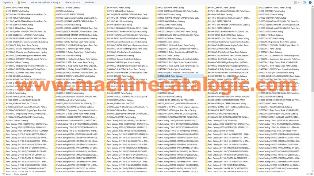 Machine Manufacture Catalog.pdf Hitachi 2024 Dump Trucks & Mining Truck Service Manual and Parts ...