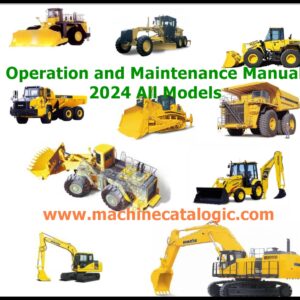 Komatsu Operation and Maintenance Manual 2024 All Models 88 GB