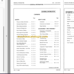 Hitachi LX20 Wheel Loader Service manual