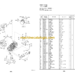 Hitachi ZC35C-3 35T-3 Vibratory Roller Parts Catalog