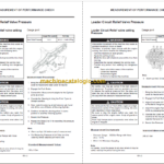 Hitachi EX210LC Super+ Hydraulic Excavator Technicial and Workshop Manual