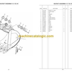 Hitachi ZAXIS 400MTH GI-SERIES Hydraulic Excavator Parts Catalog