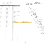 Hitachi KH100 Hydraulic Crawler Crane Parts Catalog