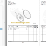 Hitachi ZW310-7 Wheel Loader Engine Parts Catalog
