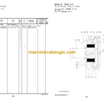 Hitachi ZC35C-5 35T-5 50C-5 50T-5 Vibratory Roller Equipment Components Parts Catalog (PTCJA0-E1-3)