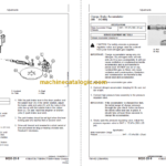 John Deere 670B 672B 770B 770BH 772B 772BH Motor Graders Operation and Test Technical Manual