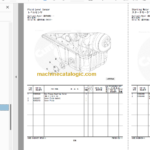 Hitachi ZW310-7 Wheel Loader Engine Parts Catalog