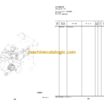 Hitachi ZW180-5A ZW220-5A Wheel Loader Engine Parts Catalog
