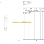 Hitachi ZC35C-5 35T-5 50C-5 50T-5 Vibratory Roller Equipment Components Parts Catalog (PTCJA0-E1-3)