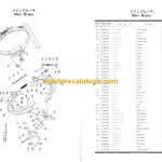 Hitachi KH100 Hydraulic Crawler Crane Parts Catalog