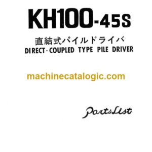 Hitachi KH100-45S Parts Catalog