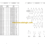 Hitachi Sumitomo SCX1500A-3 Bracing List