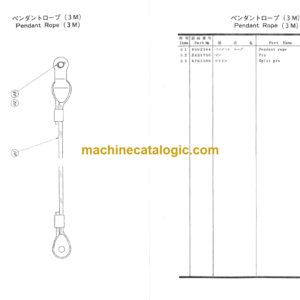 Hitachi KH100-45S Parts Catalog