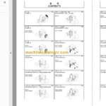 Hitachi ZW310 ZW310-A Wheel Loader Parts Catalog