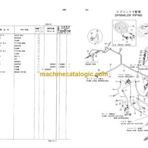 Hitachi RT205 CP205 Parts Catalog