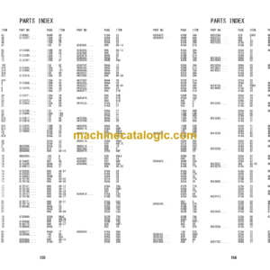 Hitachi ZW180-5B ZW180PL-5B Wheel Loader Equipments Components Parts Catalog