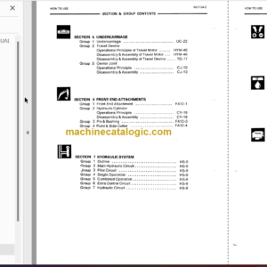 Hitachi EX60 Service Manual