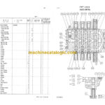 Hitachi KH125-3 Equipment Components Parts Catalog Serial No.0801-